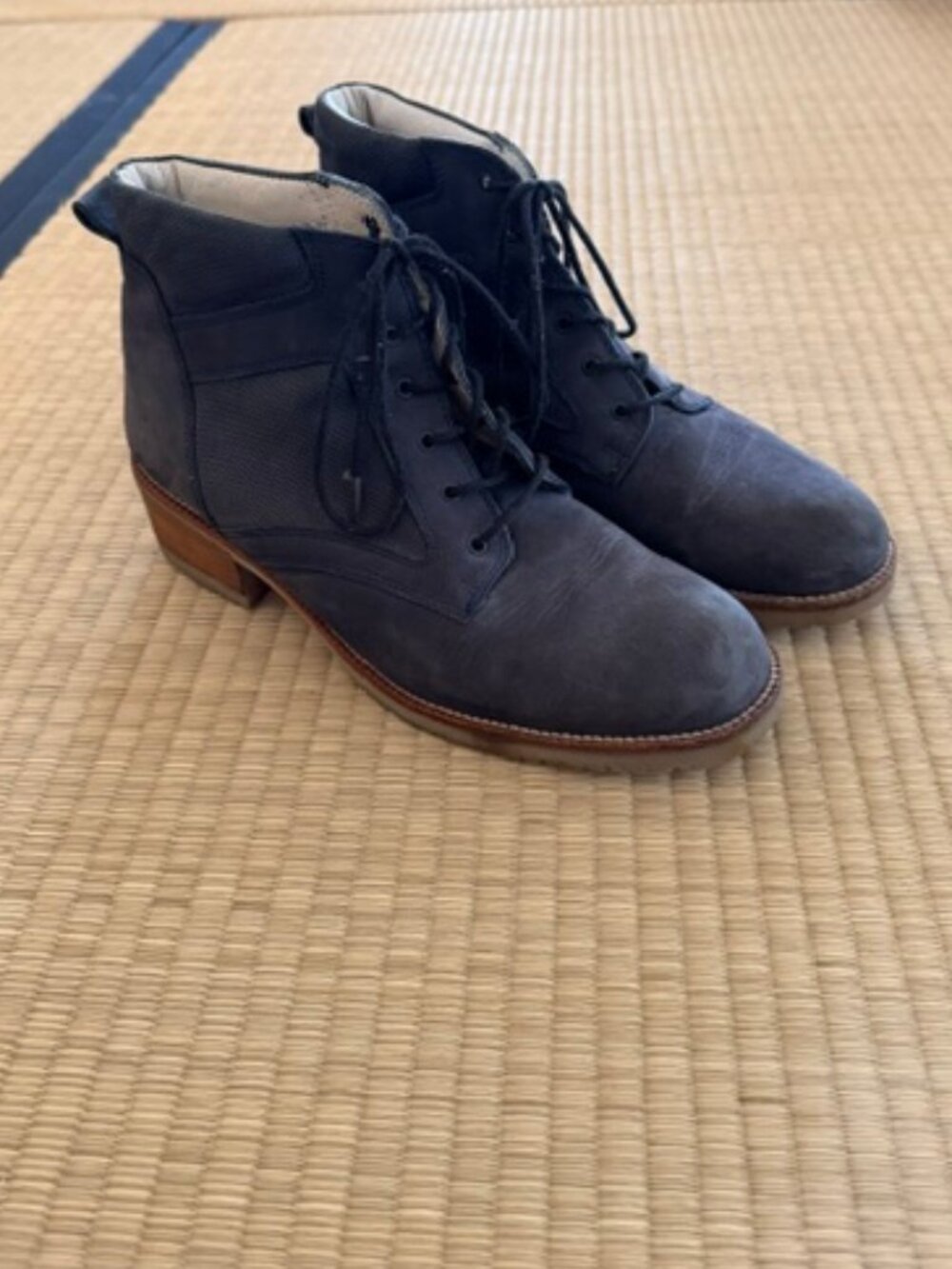 Bally Blue Suede Boots